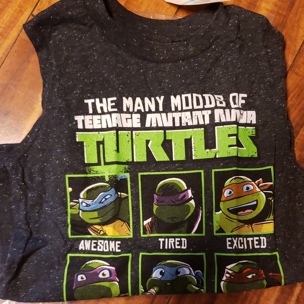 Teenage Mutant Ninja Turtles Kids Graphic T-Shirt - Black